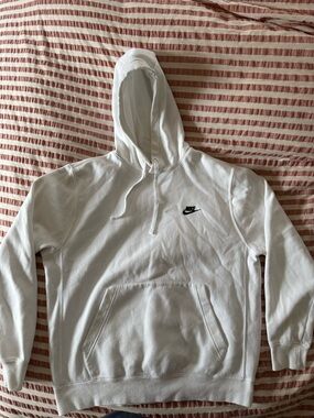 Nike white hoodie